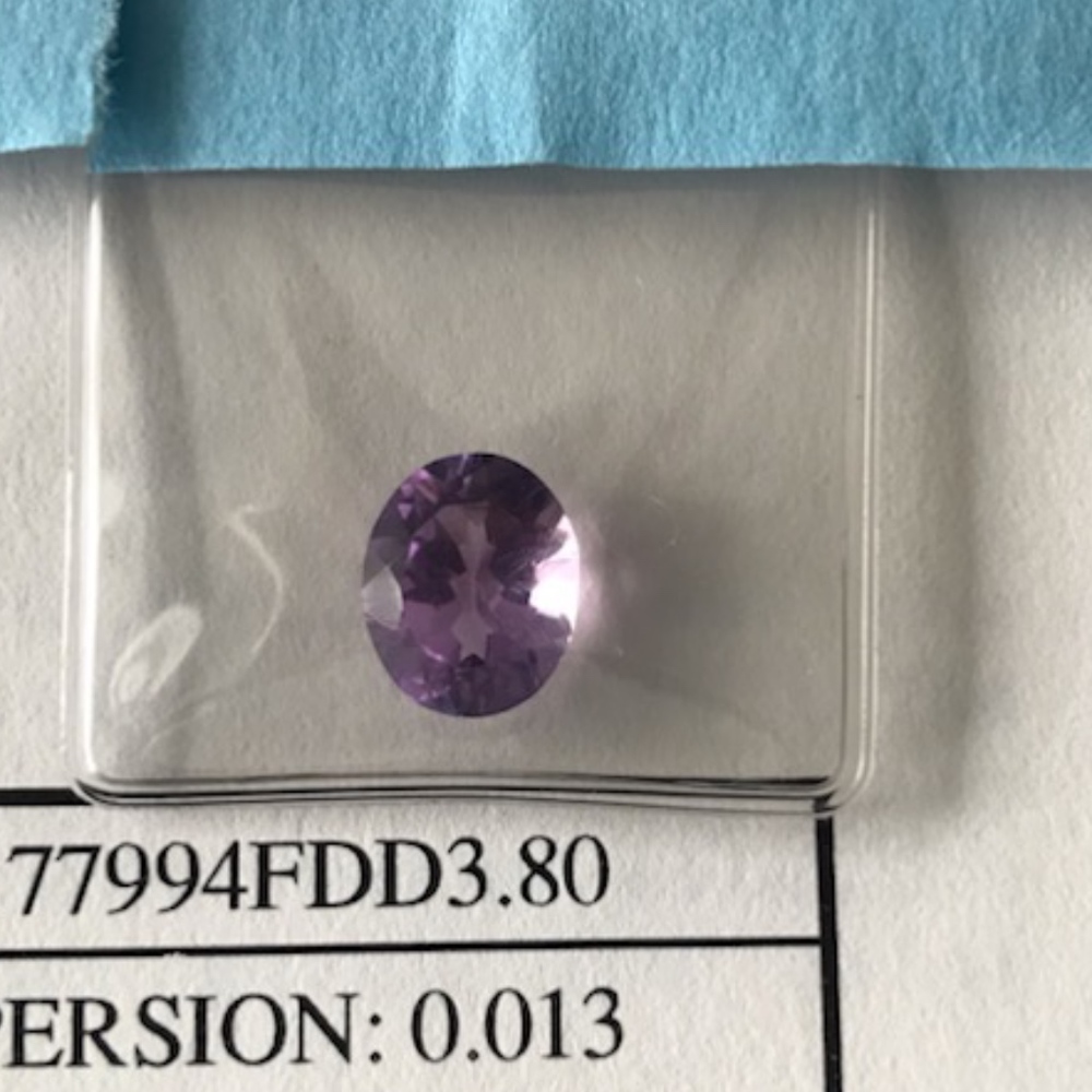 💜💜 NWT Genuine Amethyst Gemstone 💜💜